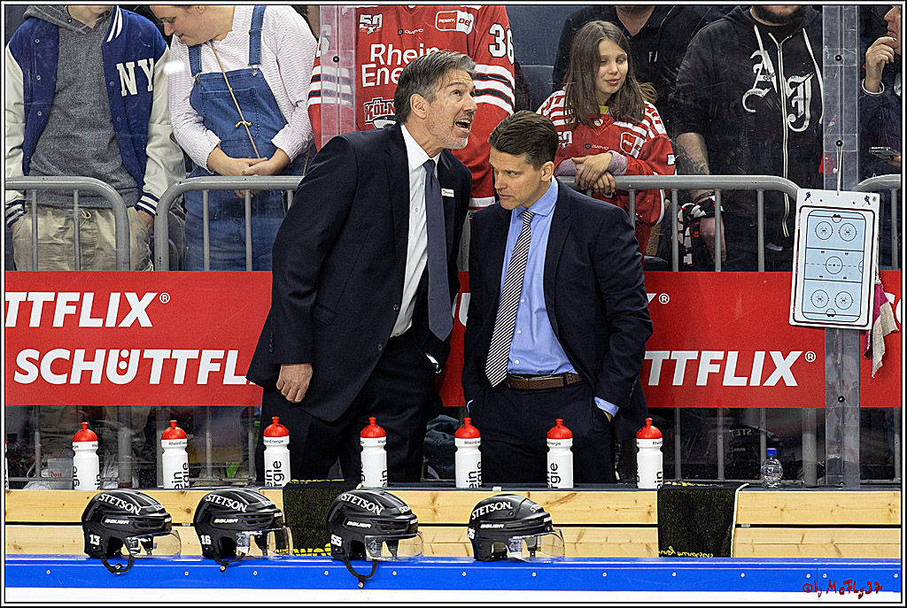 PENNY DEL - Viertelfinale;  Koelner Haie - Adler Mannheim; Koeln, 17.03.2023